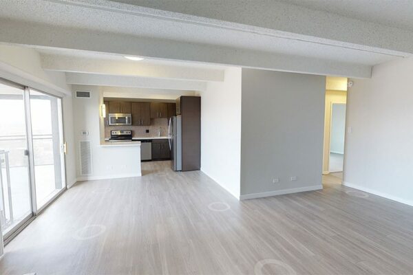 3D tour thumbnail for 1044 Downing, a 2 bedroom 2 bathroom unit.