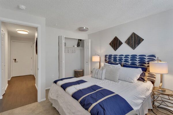 Image of a bedroom at 1430 Humboldt apartments in Denver, CO