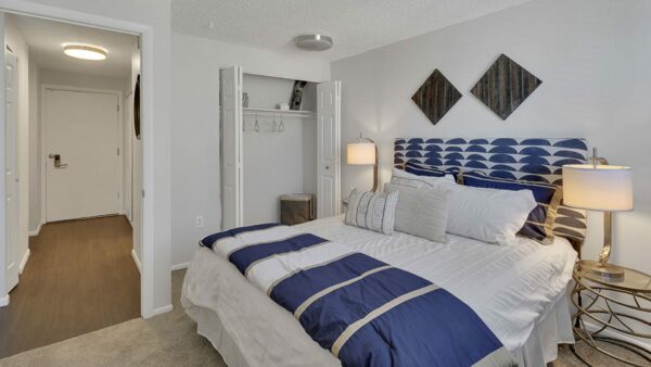 Image of a bedroom at 1430 Humboldt apartments in Denver, CO