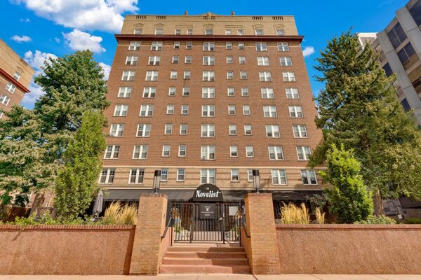 Exterior view of The Novelist.