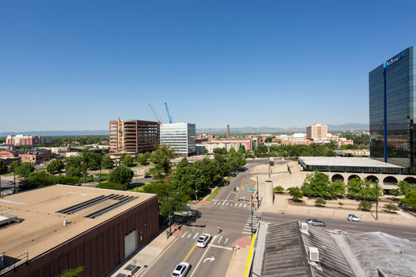 View from 7 S Denver Haus looking west.