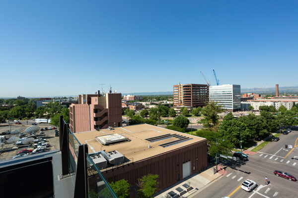 View from 7 S Denver Haus looking southwest.