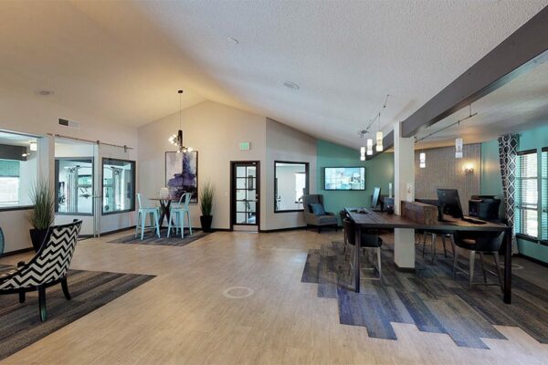 3D tour thumbnail for Cottonwood Creek clubhouse.