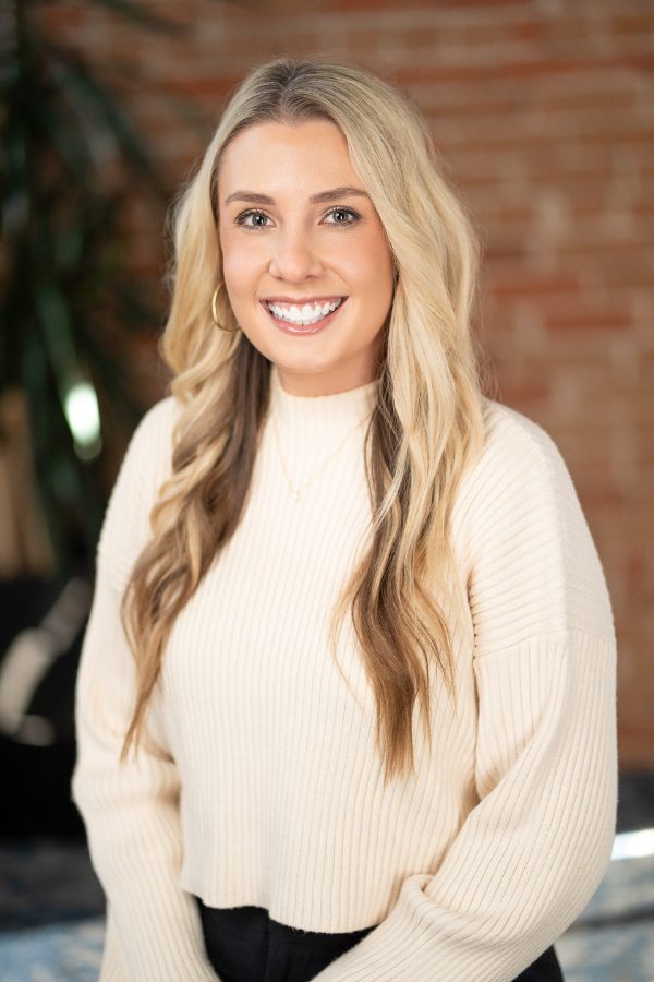 headshot of Delaney Johnson, community manager