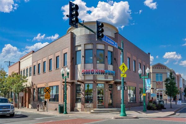 Smokin Fins restaurant in Olde Town Arvada.