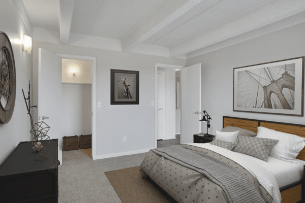 bedroom with en suite bathroom