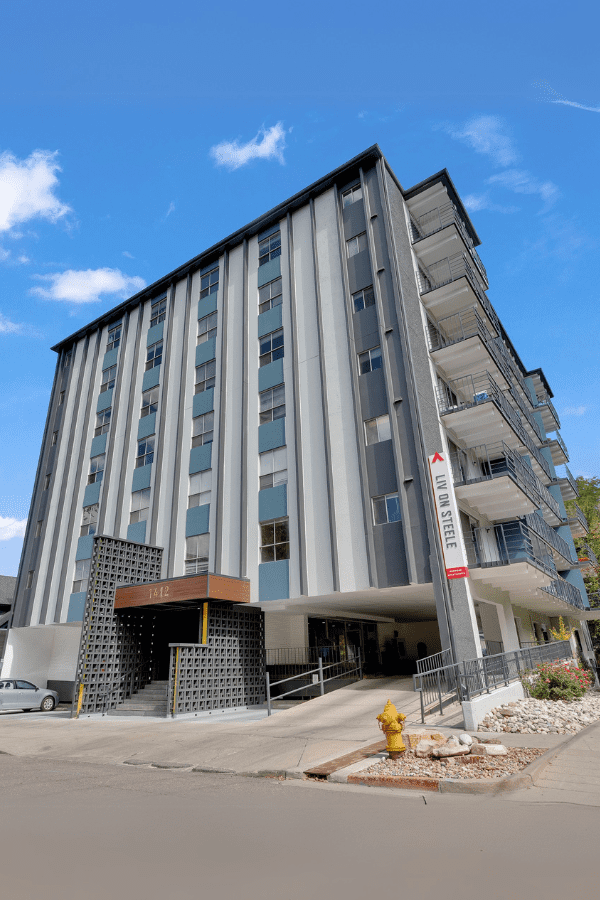 exterior of Liv on Steele building