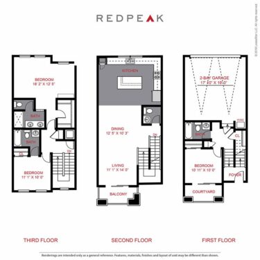 Rendering of the Plan 2 Floor Plan