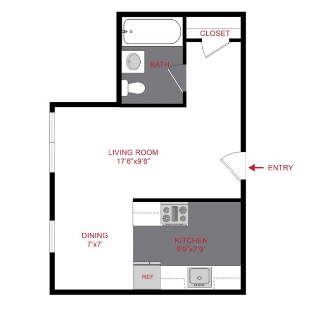 Rendering of the Simile Floor Plan