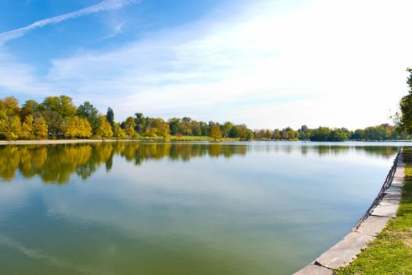 Photo of the water at Wash Park