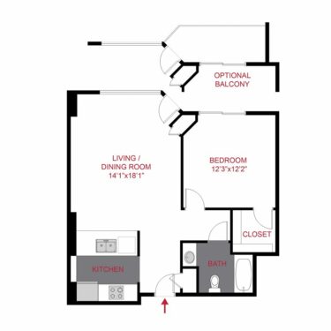Rendering of the Crestone Floor Plan