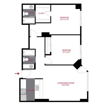 Rendering of the Harvard Floor Plan