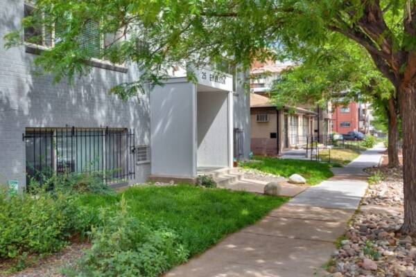side angle of exterior building 25emerson
