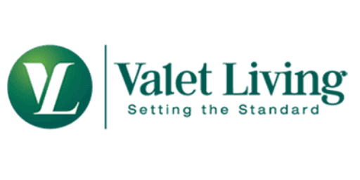 Valet Living logo with tagline 