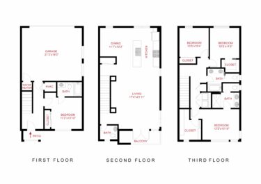 Rendering of the Linden Floor Plan