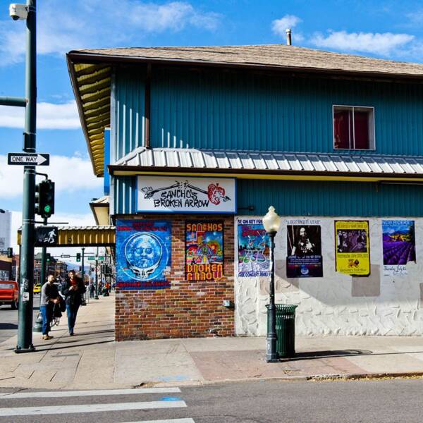 Sancho's Broken Arrow bar on Colfax Avenue in Denver.