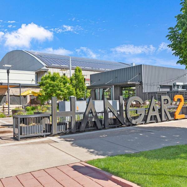 View of Hangar 2 in Lowry.