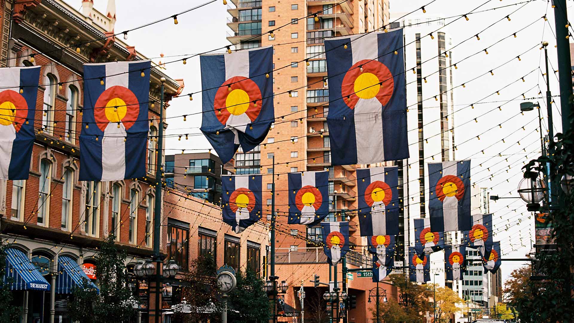Larimer street in downtown Denver.