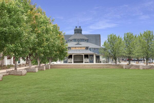 Historic Elitch Gardens theater near Trocadero apartments in West Highlands.