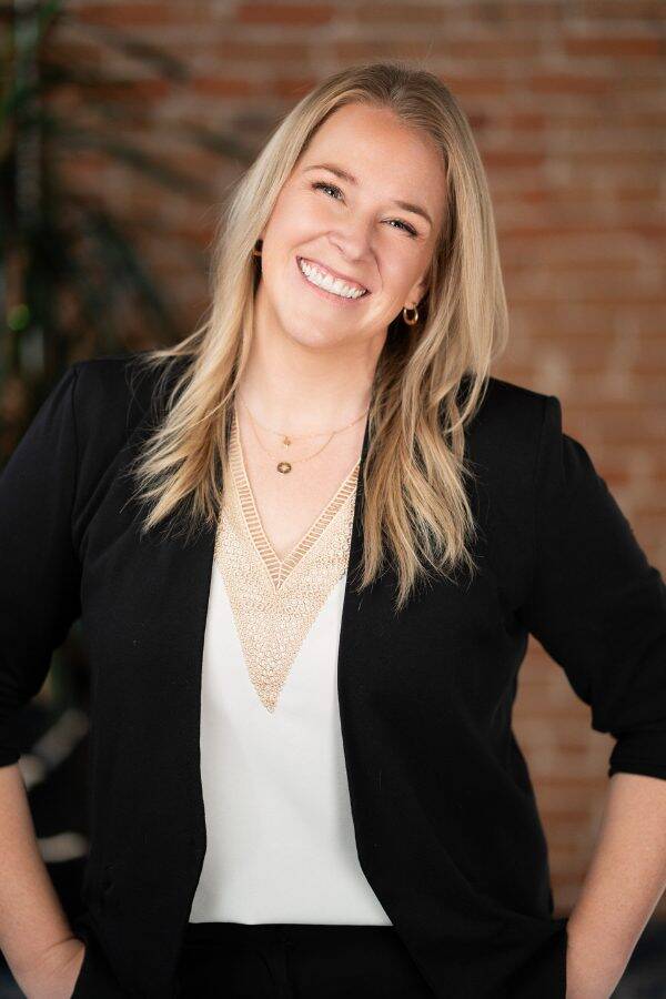 headshot of Chelsea Fredell, Senior Project Manager at RedPeak
