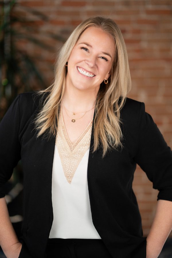 headshot of Chelsea Fredell, Senior Project Manager at RedPeak