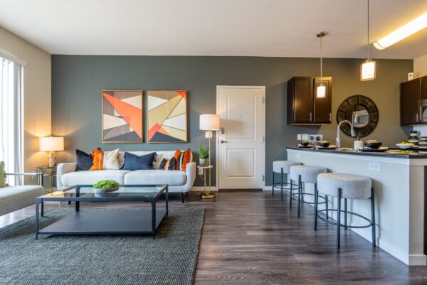 A2 Floor Plan | 1 Bed 1 Bath | 640 sq ft