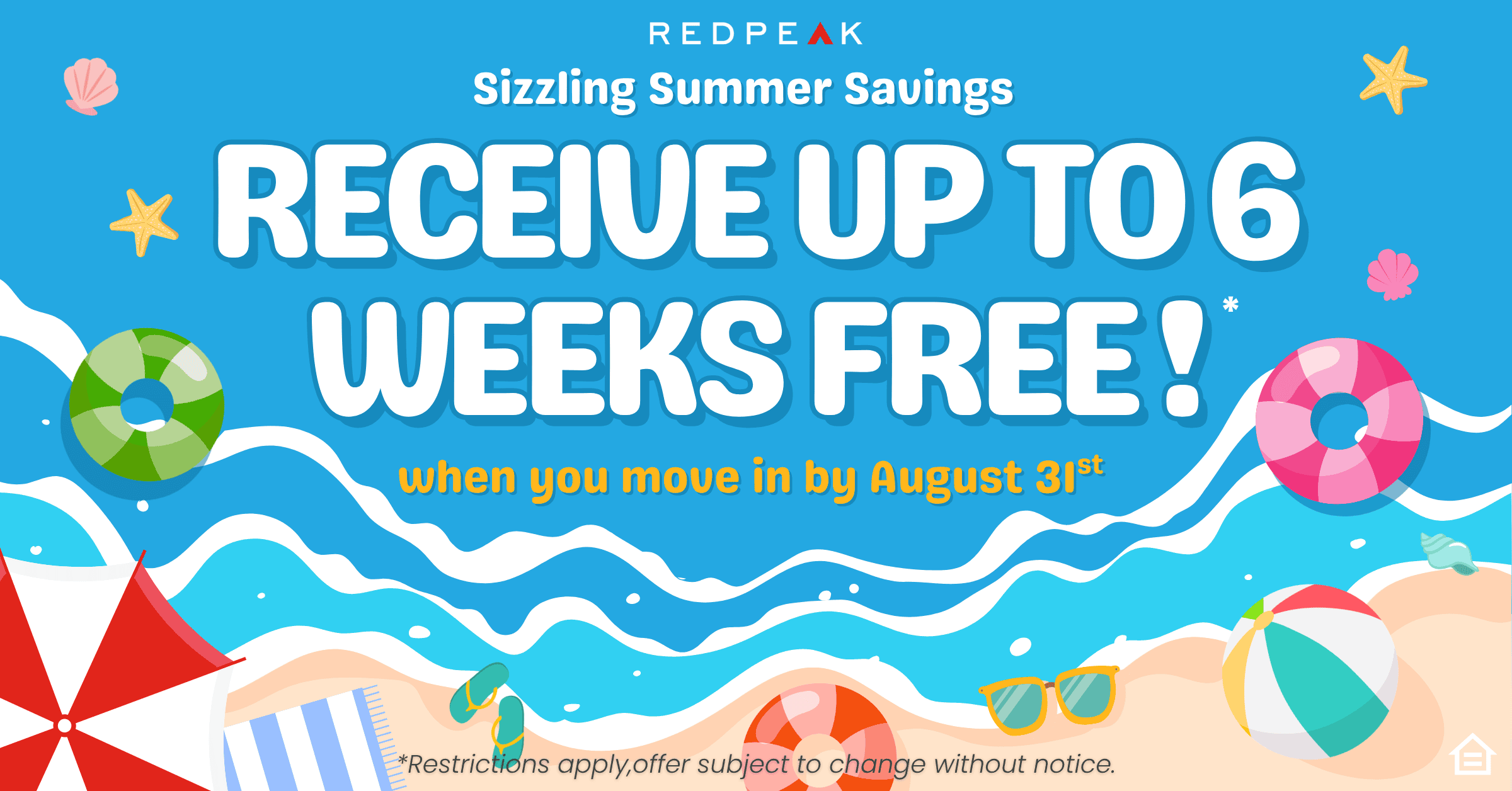 Sizzling Summer Savings Campaign popup