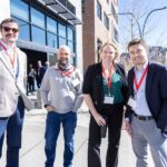 the accounting team posing for photo