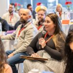 Alicia Campbell speaking at conference