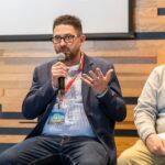 Shaun Stansall speaking at leadership conference